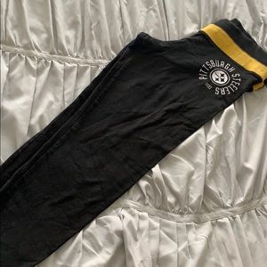 Steelers Victoria’s Secret PINK leggings